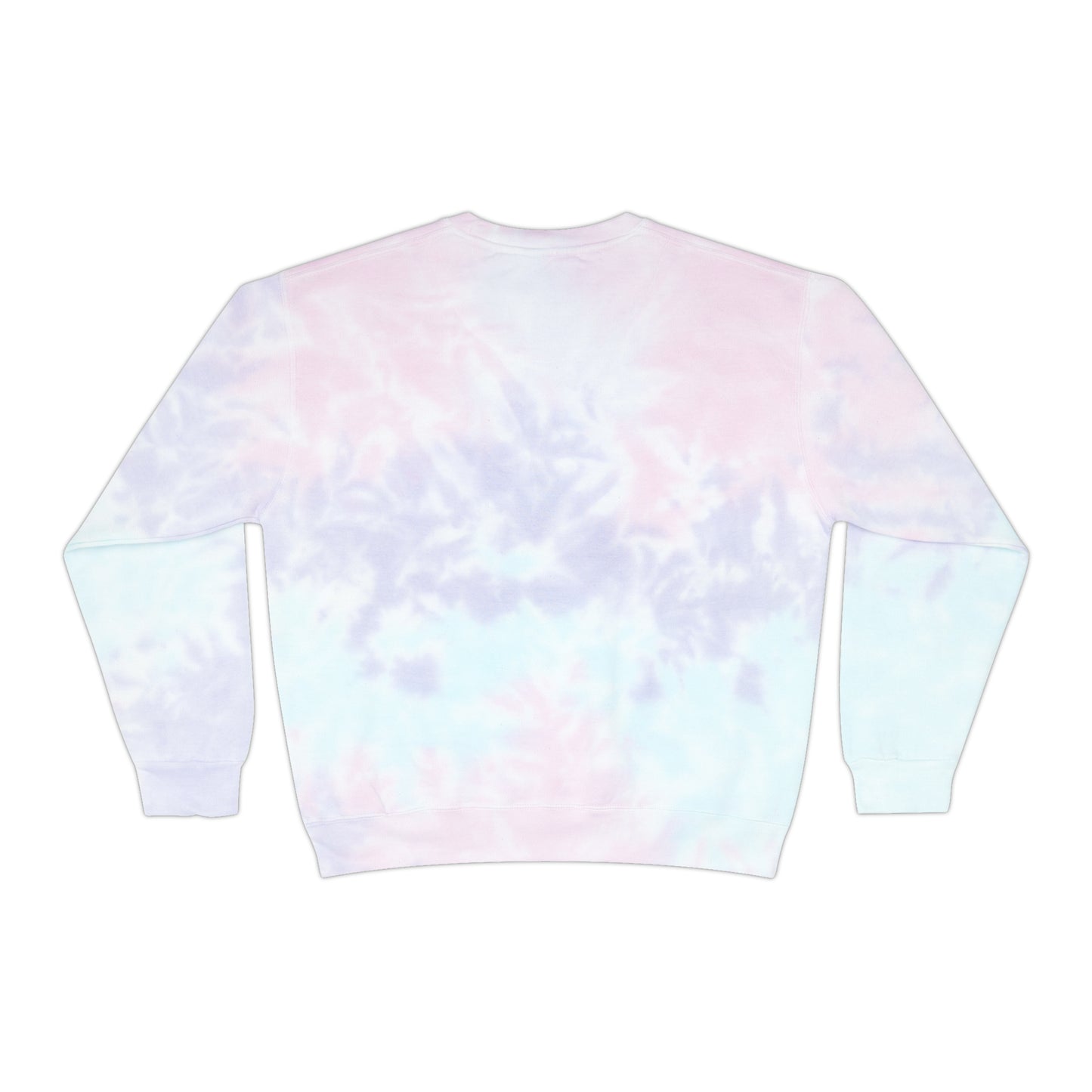 Don't Be Afraid to Sparkle! Tie-Dye Crew Neck, Unisex Sweatshirt