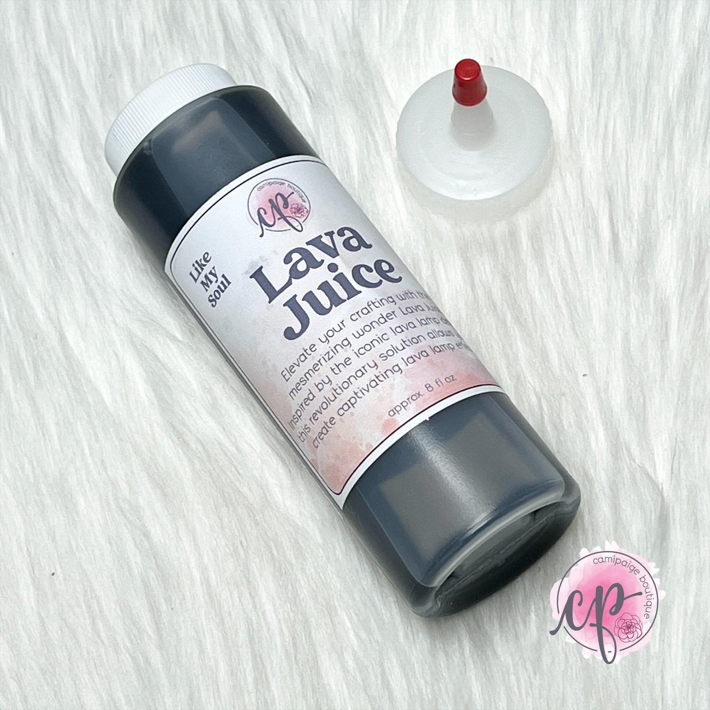 Like My Soul - Lava Juice Snow Globe Lava Lamp Solution - 8 ounces