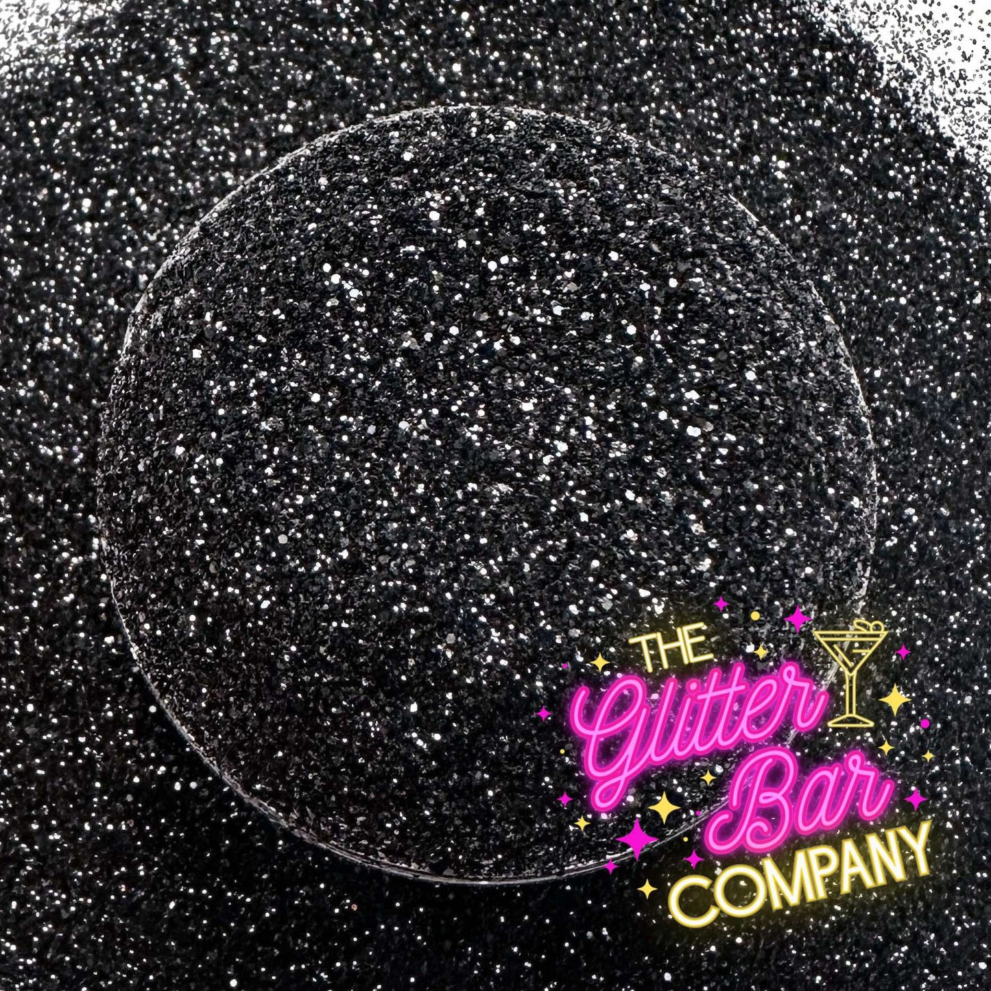 Revolver - Fine Black Glitter