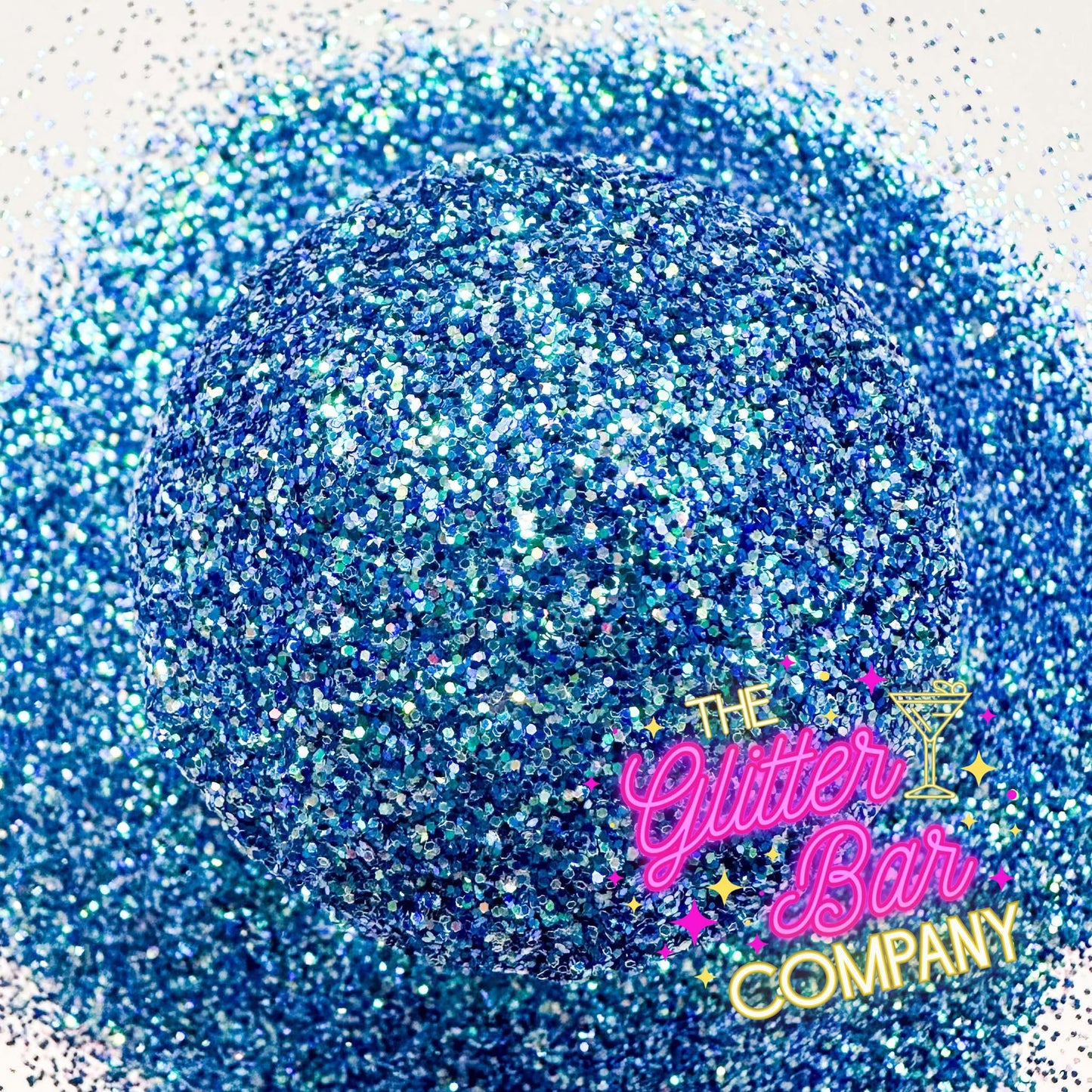 Hard Ocean Water Glitter Mix - Blue Metallic Glitter Mix