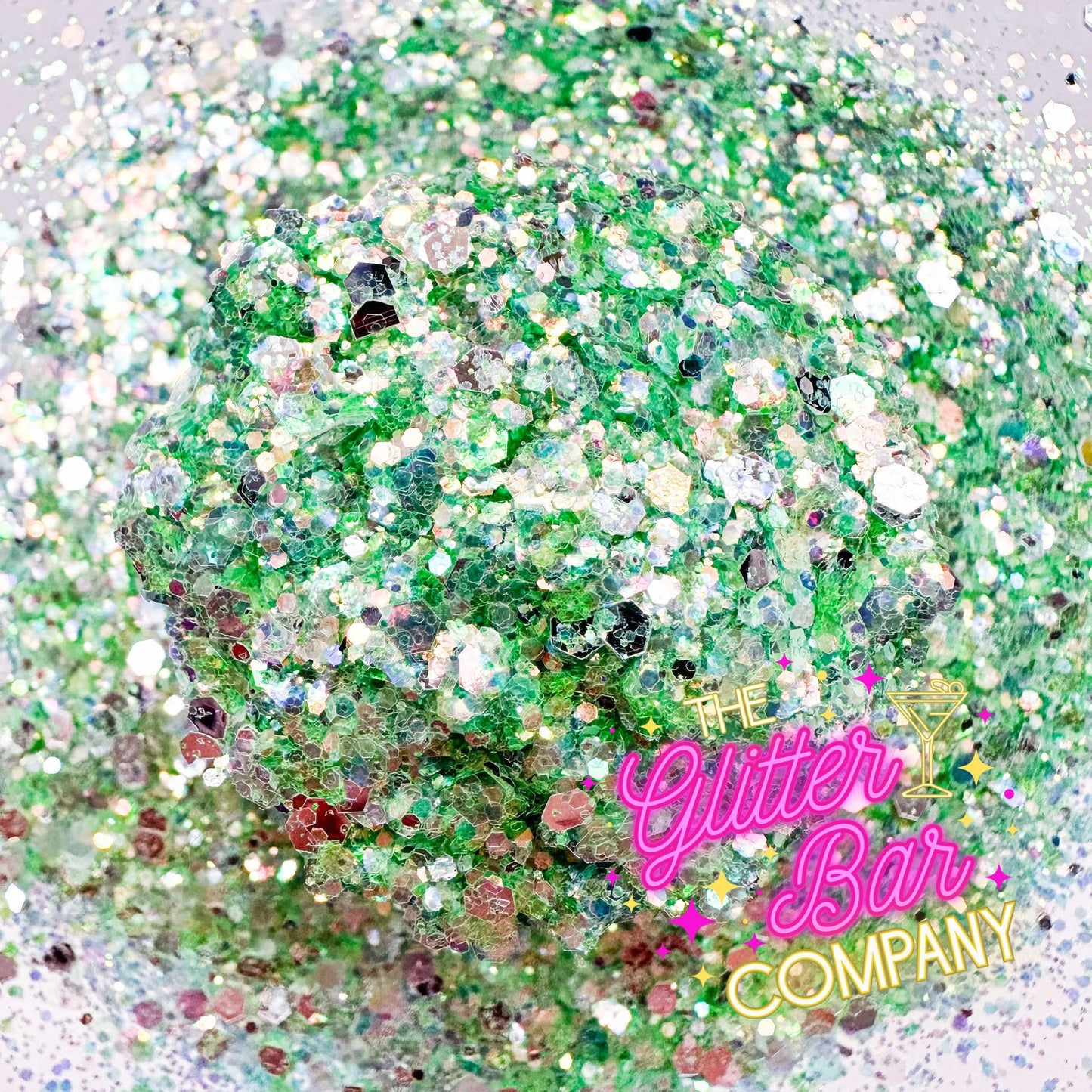 Cucumber Melon Punch Glitter Mix - Green Chunky Glitter Mix