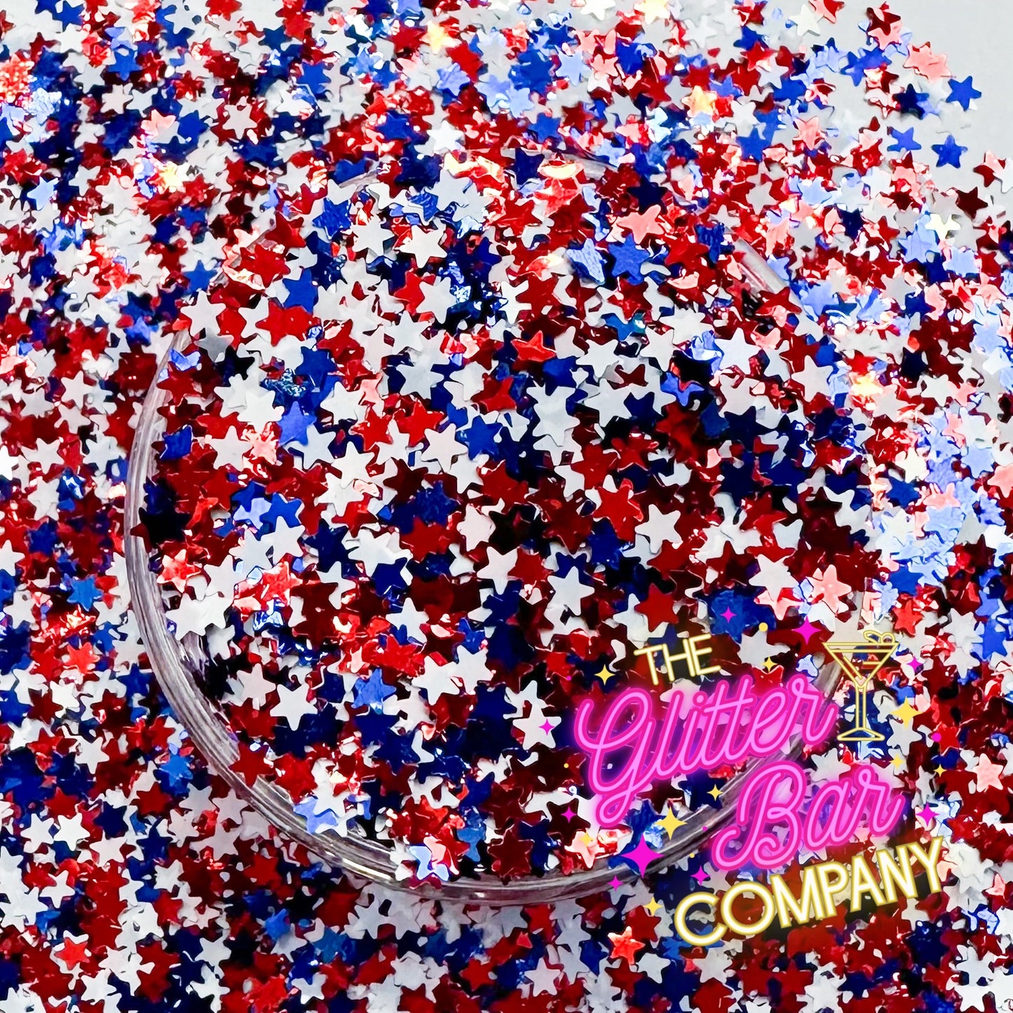 Pop Rocks - Stars Glitter Mix - Metallic Shapes