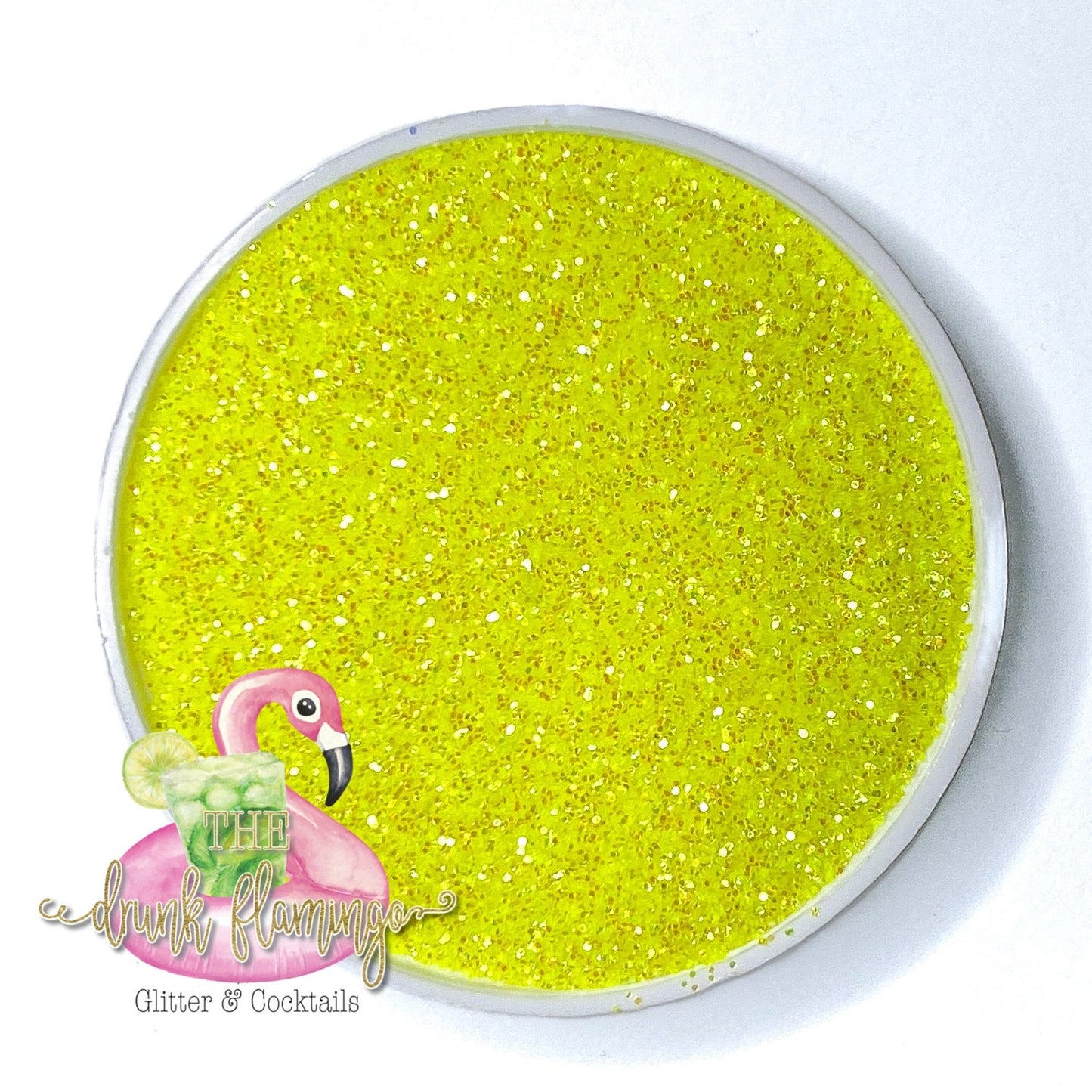 Lemon Drop - Bright Iridescent Yellow Fine Glitter