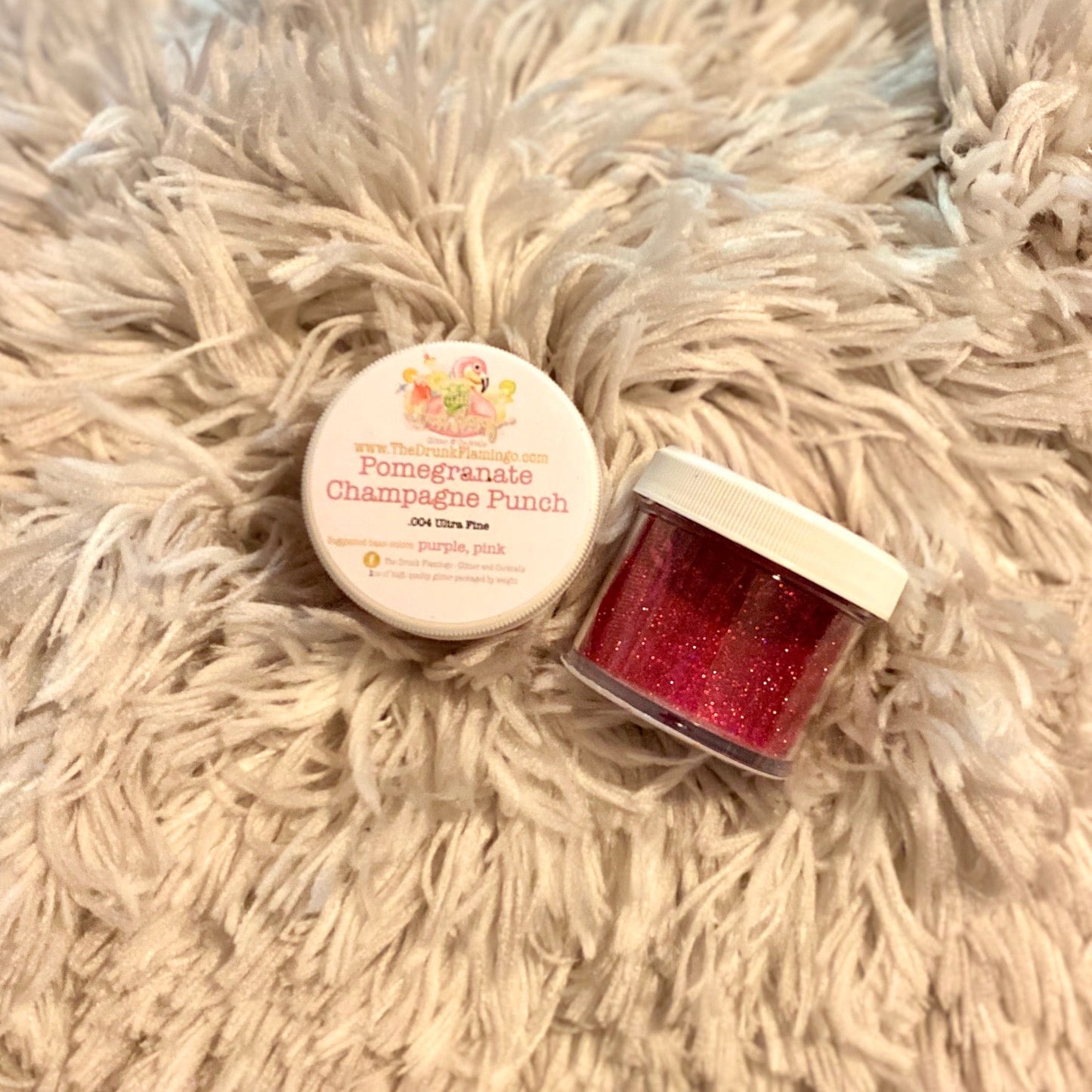 Pomegranate champagne punch