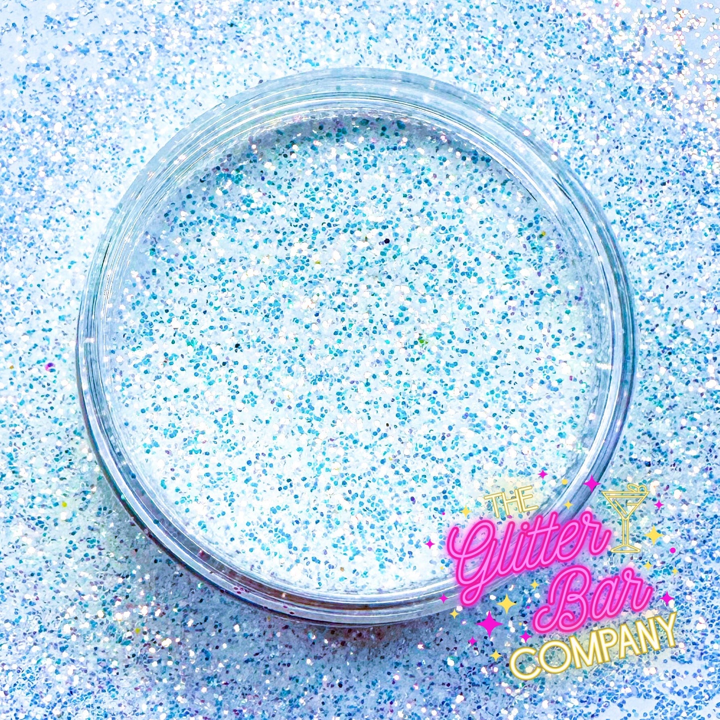 Coconut Snowball Martini - Opal Fine White Color Glitter