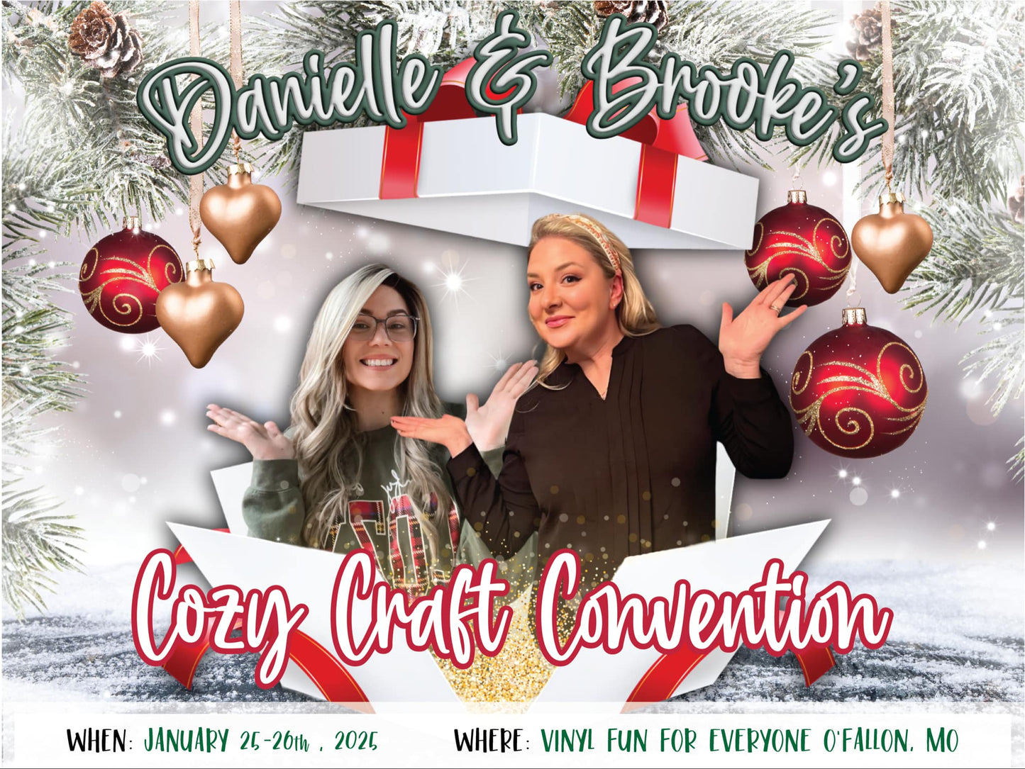Cozy Craft Weekend with Danielle and Brooke