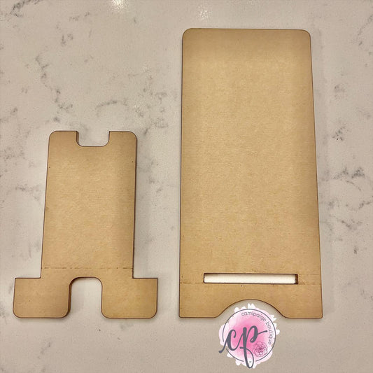 Cell Phone Stand - Laser Cut Acrylic Blank - CamiPaige Boutique