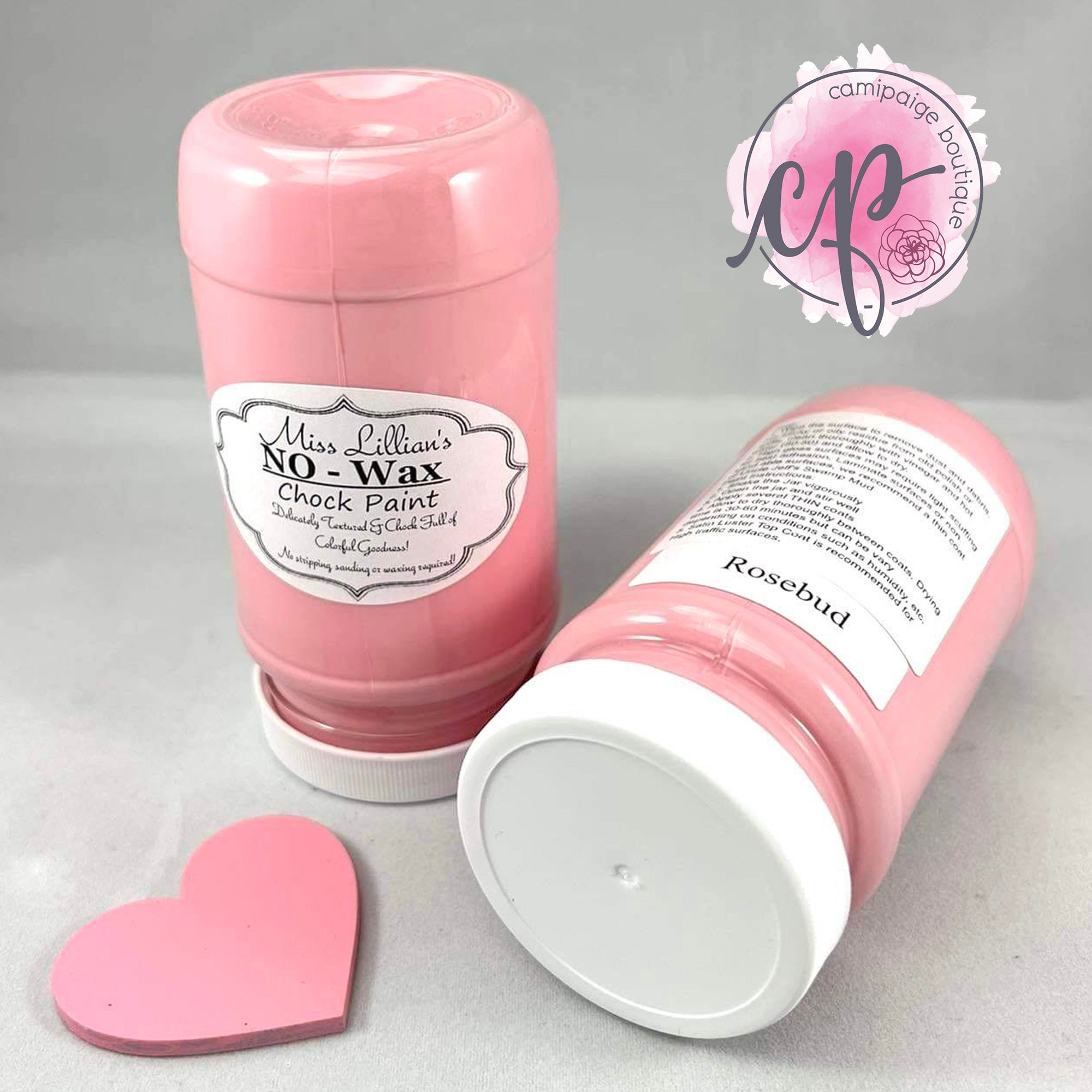 Perfect Pink and Red Chalk Paints  Miss Lillian's NO WAX Chock Paint