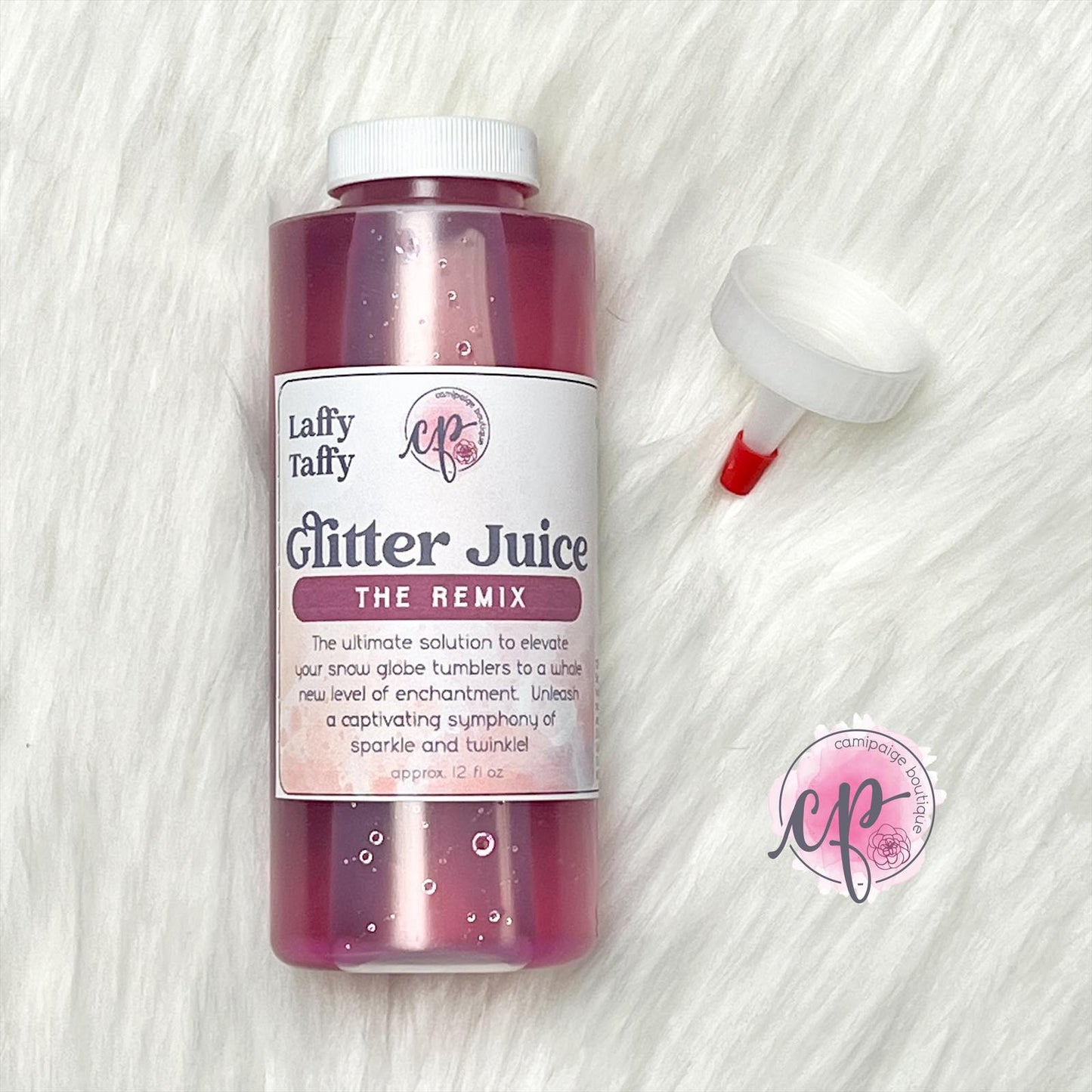 Laffy Taffy - Glitter Juice REMIXED Snow Globe Solution - 12floz