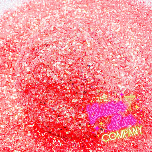 Hibiscus Spritz - Coral Custom Glitter Mix