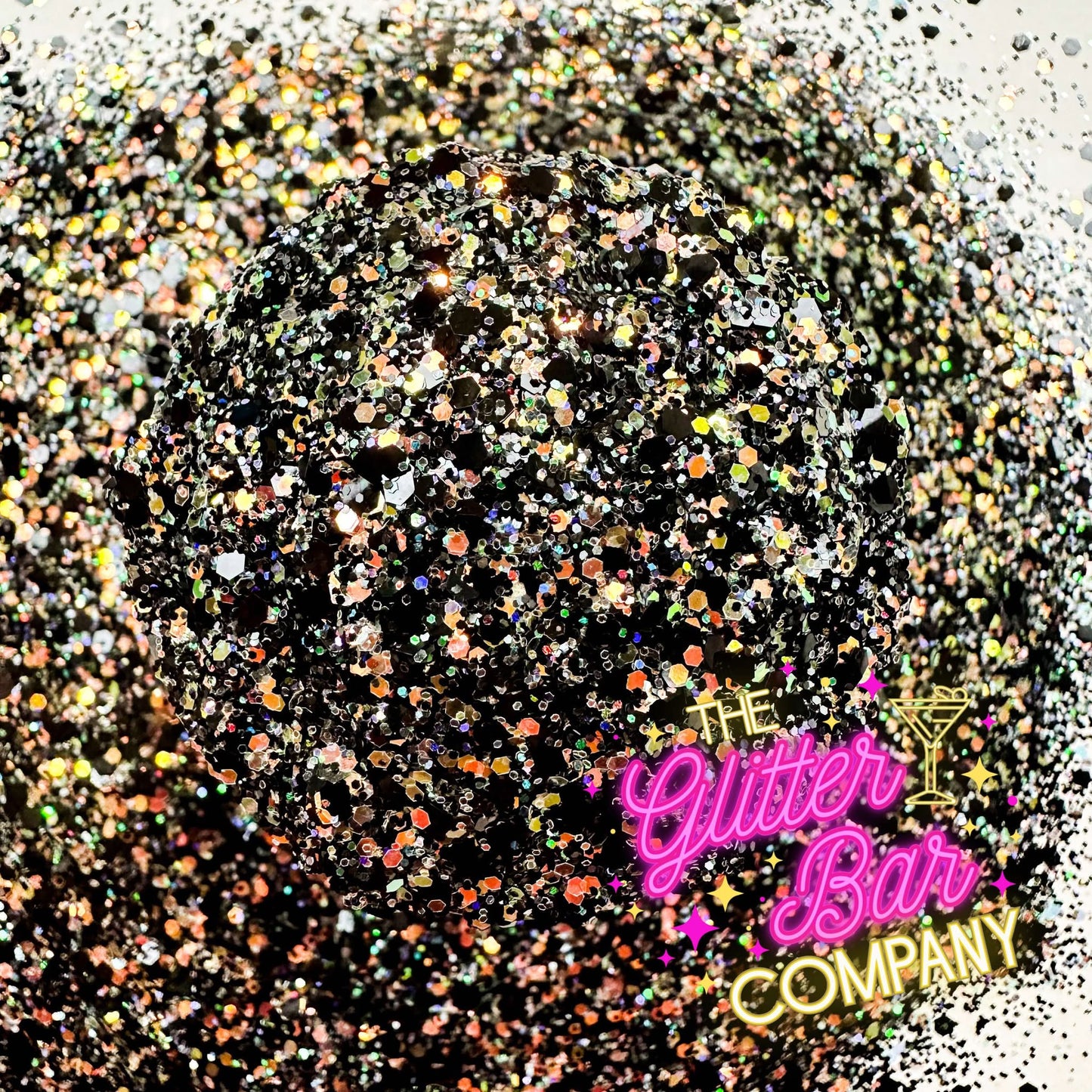 Dead Man's Kiss Black Glitter Mix - Black Custom Glitter Mix