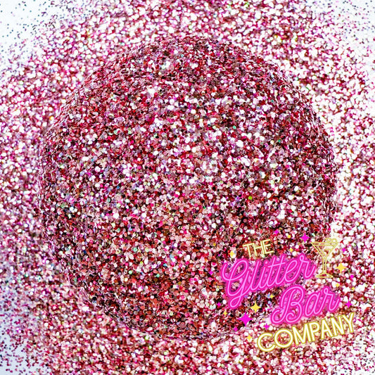 Malibu Girly Cocktail - Pink Mini Glitter Mix