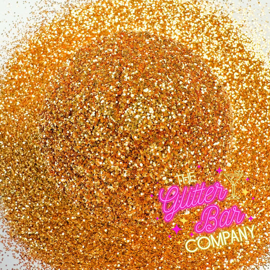 Sugar Maple - Orange-Gold Glitter Mix