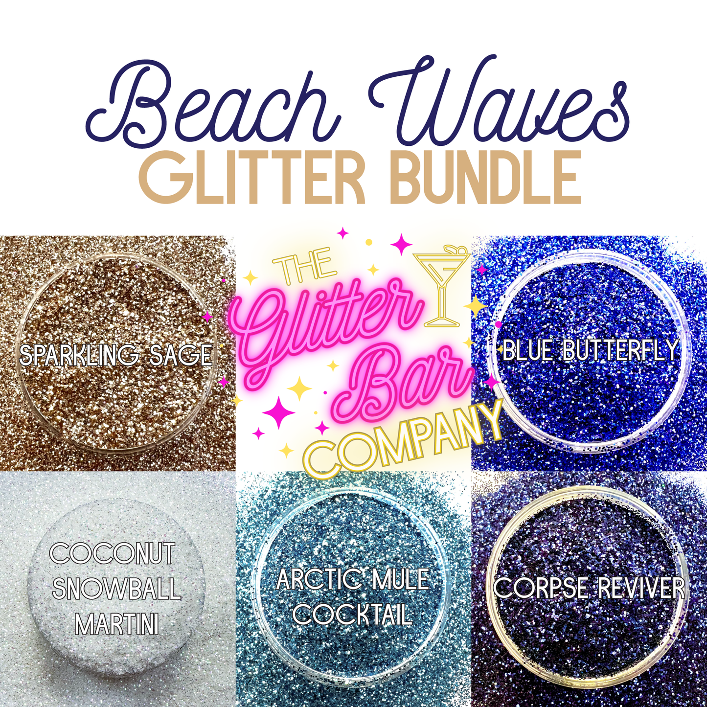 Beach Waves Glitter Bundle
