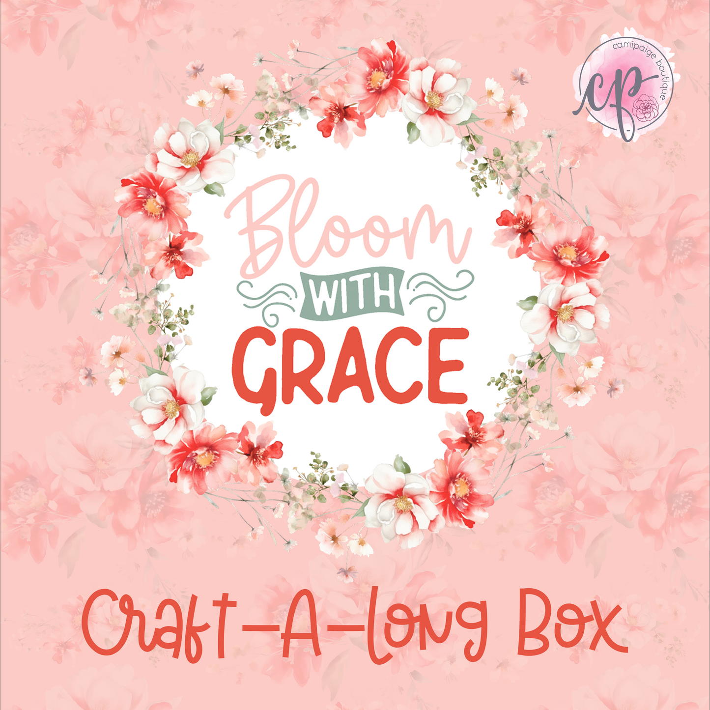 Bloom with Grace Floral Tumbler Crafting Kit