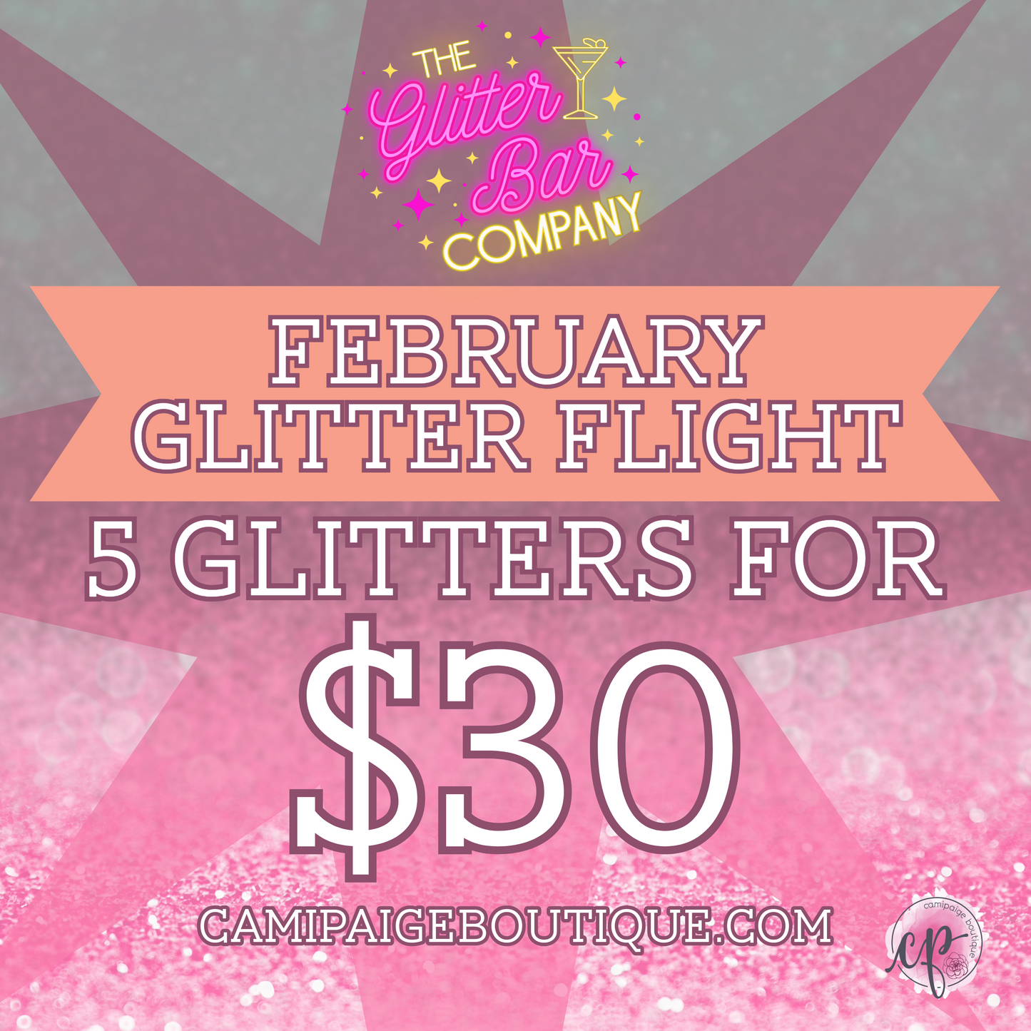 February Glitter Flight