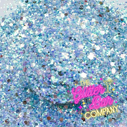 Snowbird Cocktail - Blue Chunky Glitter Mix