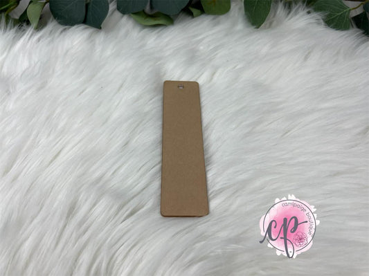 1.5"x6" Clear Acrylic Book Mark - CamiPaige Boutique