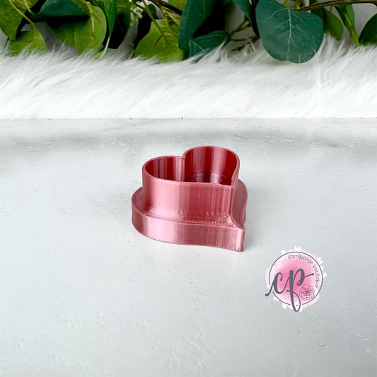 1" Heart Shaped Clay Cutter