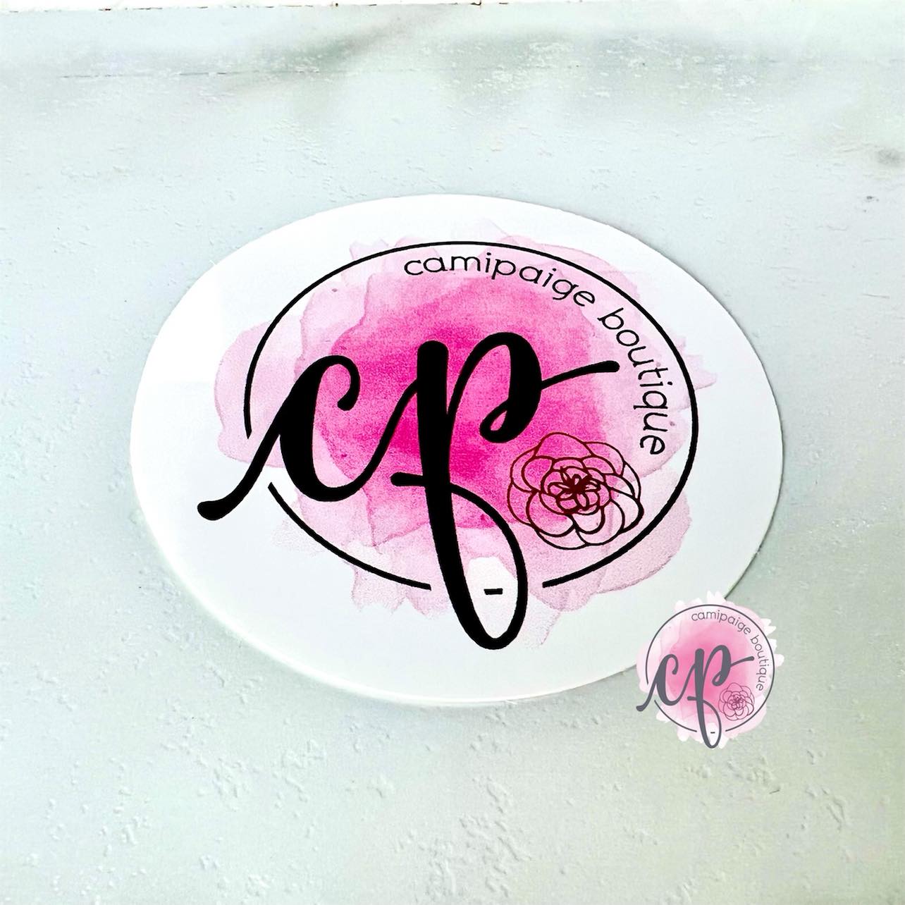CamiPaige Boutique "CP" Sticker