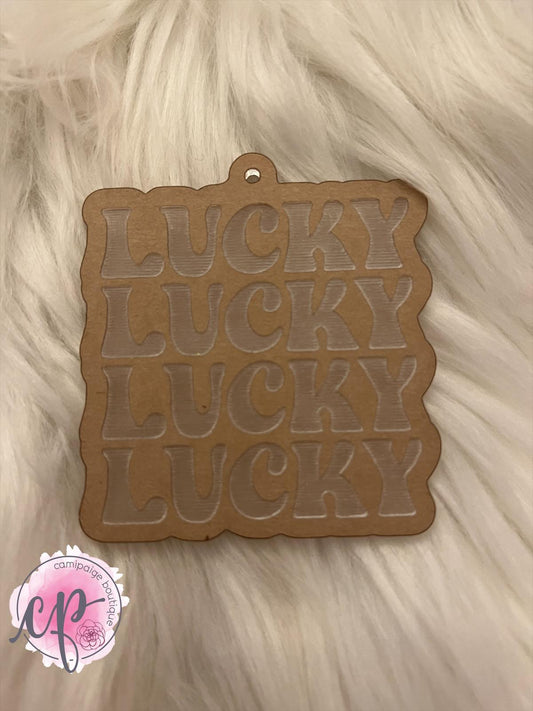 Lucky - Engraved Acrylic Blank - CamiPaige Boutique