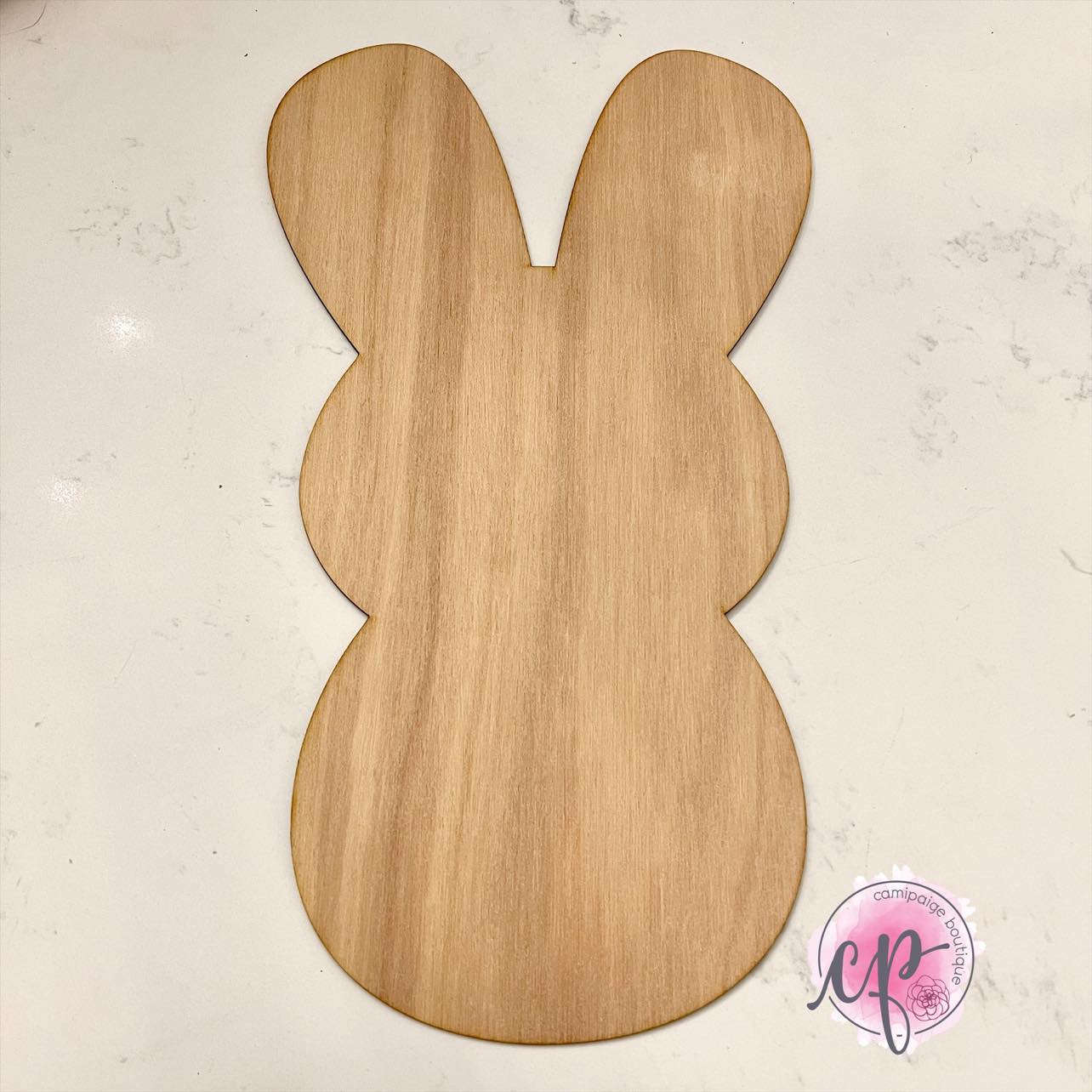 Easter Bunny Silhouette - Laser Cut Wood Shape - CamiPaige Boutique
