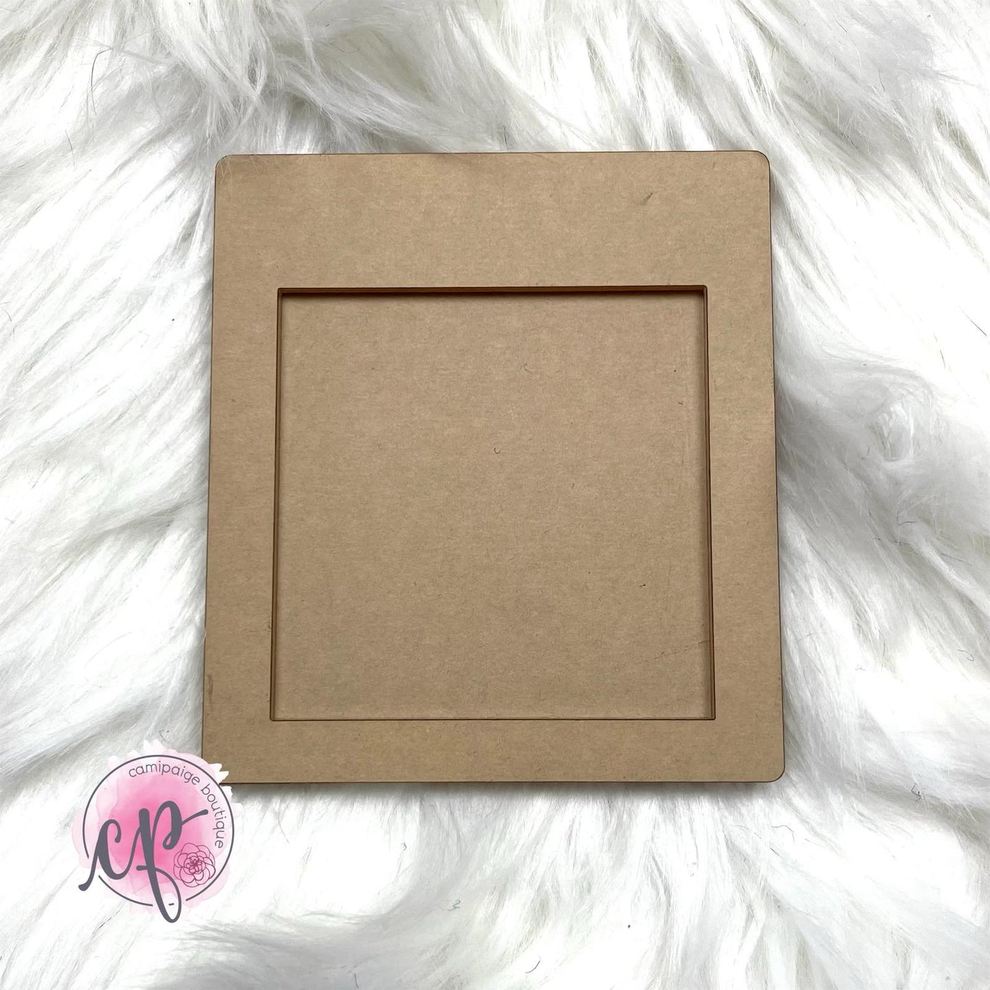 Small Sticky Note Holder - Laser Cut Clear Acrylic Blank - Camipaige Boutique